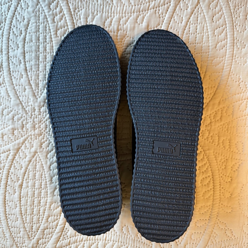 Fenty X Puma Creeper Wrinkled Patent Leather Sneaker - Picture 5 of 7